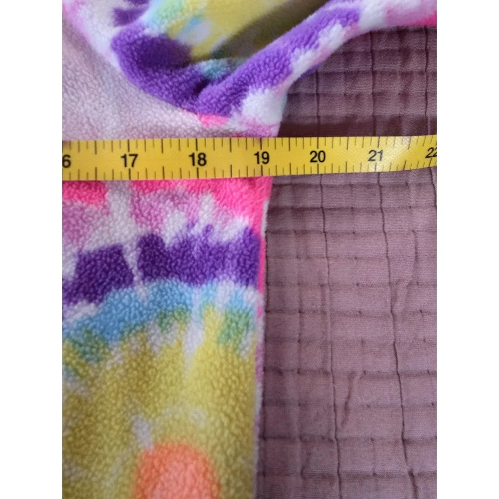 The Childrens Place Girl's XXL (16)‎ Pullover 1/4 Zip Pink Blue Purple Yellow